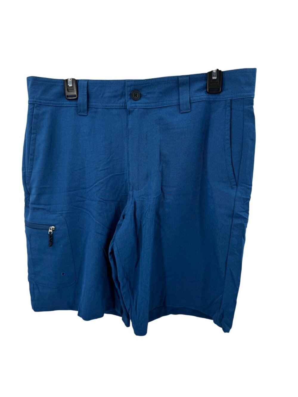 Magellan Outdoors Mens Fish Gear Blue Shorts Size 32 Water-Repellent
